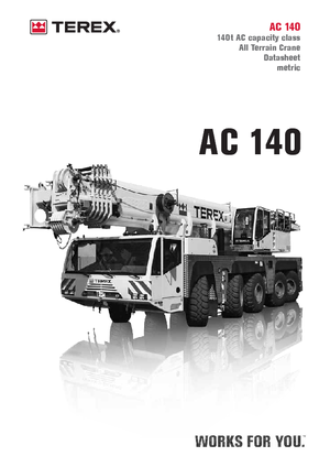 Macarale all-terrain Terex-Demag AC 140 (10x8x8)