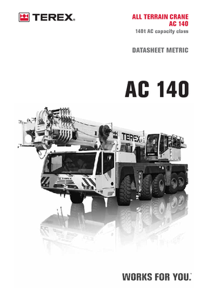 Macarale all-terrain Terex-Demag AC 140 (10x8x8)