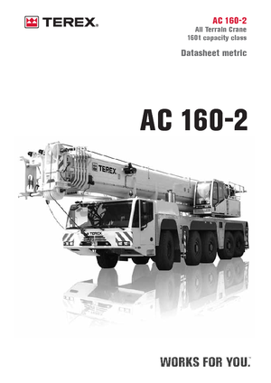Macarale all-terrain Terex-Demag AC 160-2 (10x8x8)