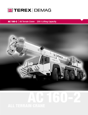 Macarale all-terrain Terex-Demag AC 160-2 (10x8x8)