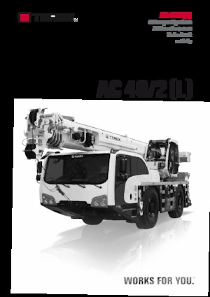 Macarale all-terrain Terex-Demag AC 40/2