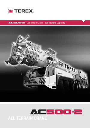Macarale all-terrain Terex-Demag AC 500-1 (16x8x14)