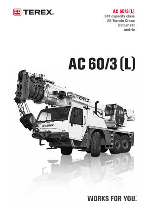 Macarale all-terrain Terex-Demag AC 60/3 L (6x6x6)