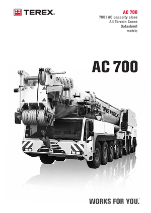 Macarale all-terrain Terex-Demag AC 700 (18x8x16)