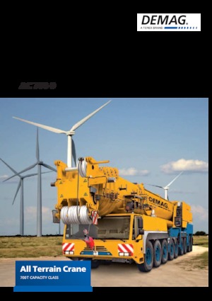 Macarale all-terrain Demag AC 700-9