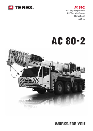 Macarale all-terrain Terex-Demag AC 80-2 (8x8x8)