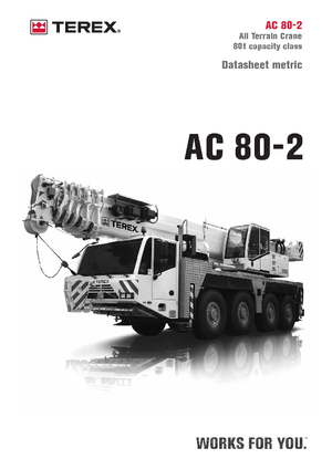 Macarale all-terrain Terex-Demag AC 80-2 (8x8x8)