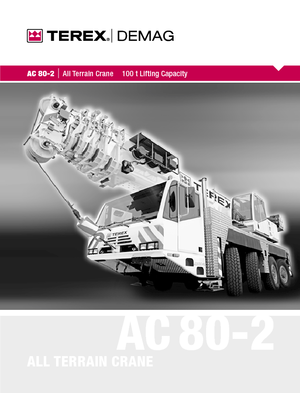 Macarale all-terrain Terex-Demag AC 80-2 (8x8x8)