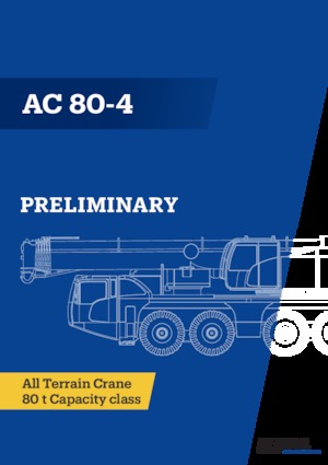 Macarale all-terrain Demag AC 80-4