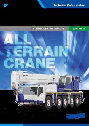 Macarale all-terrain Tadano ATF 110G-5 