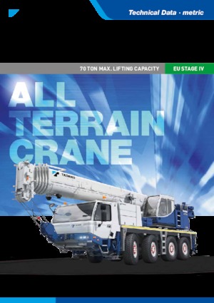 Macarale all-terrain Tadano ATF 70G-4