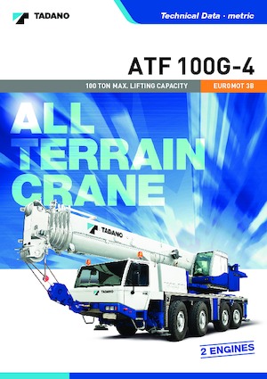 Macarale all-terrain Tadano ATF 100G-4
