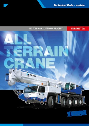 Macarale all-terrain Tadano ATF 130G-5