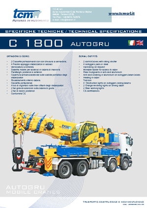 Macarale all-terrain tcm C 1800 (8x4x4)