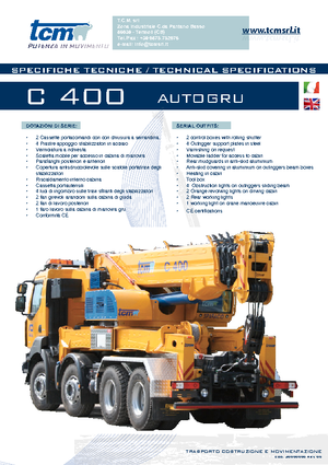 Macarale all-terrain tcm C 400.26 (6x4x4)