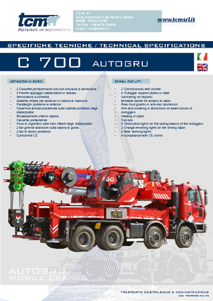 Macarale all-terrain tcm C 700 (6x4x4)