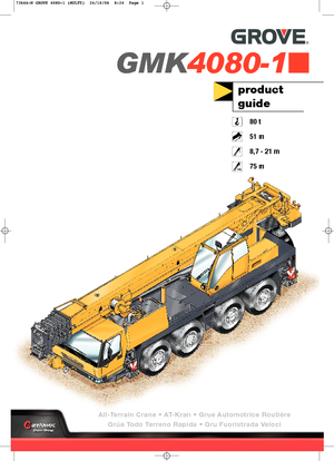 Macarale all-terrain Grove GMK 4080-1 (8x6x8)