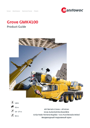 Macarale all-terrain Grove GMK4100 