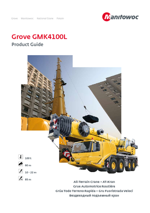 Macarale all-terrain Grove GMK4100L 