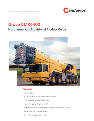 Macarale all-terrain Grove GMK 6400 (12x8x12)