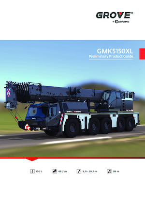 Macarale all-terrain Grove GMK5150XL