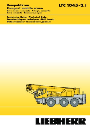 Macarale all-terrain Liebherr LTC 1045-3.1 (6x6x6)