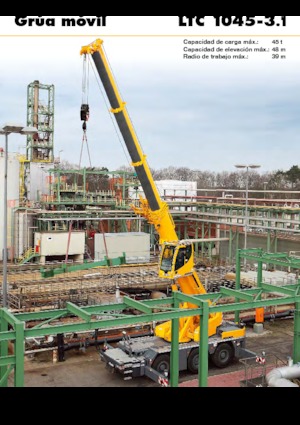 Macarale all-terrain Liebherr LTC 1045-3.1 (6x6x6)