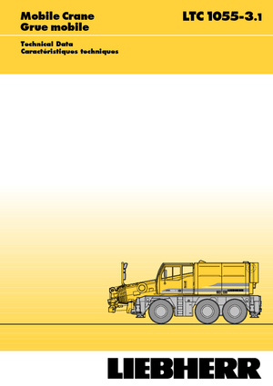 Macarale all-terrain Liebherr LTC 1055-3.1 (6x6x6)