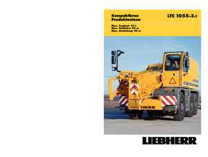 Macarale all-terrain Liebherr LTC 1055-3.1 (6x6x6)