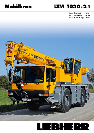 Macarale all-terrain Liebherr LTM 1030-2.1 