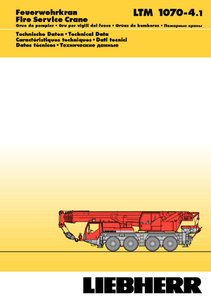 Macarale all-terrain Liebherr LTM 1070-4.1 (8x6x8)