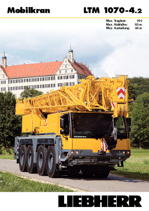 Macarale all-terrain Liebherr LTM 1070-4.2 