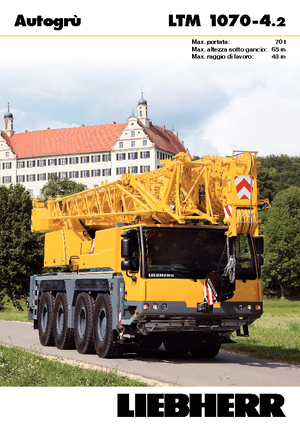 Macarale all-terrain Liebherr LTM 1070-4.2 