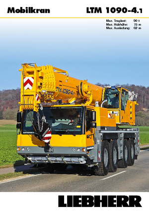 Macarale all-terrain Liebherr LTM 1090-4.1 (8x6x8)