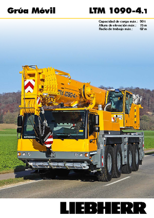 Macarale all-terrain Liebherr LTM 1090-4.1 (8x6x8)