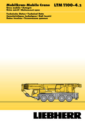 Macarale all-terrain Liebherr LTM 1100-4.2