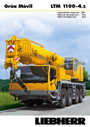 Macarale all-terrain Liebherr LTM 1100-4.2