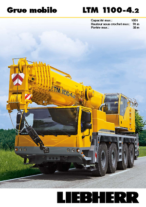 Macarale all-terrain Liebherr LTM 1100-4.2