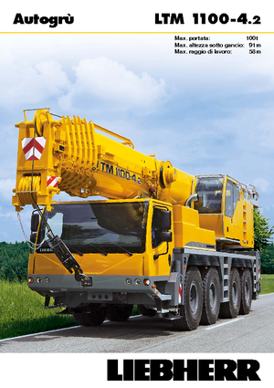 Macarale all-terrain Liebherr LTM 1100-4.2