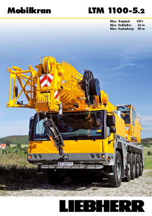 Macarale all-terrain Liebherr LTM 1100-5.2 
