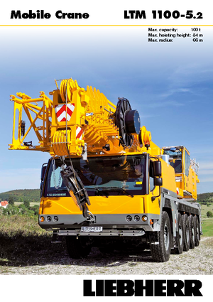 Macarale all-terrain Liebherr LTM 1100-5.2 