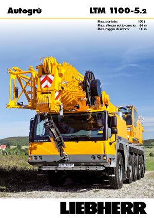 Macarale all-terrain Liebherr LTM 1100-5.2 