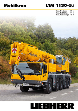 Macarale all-terrain Liebherr LTM 1130-5.1 
