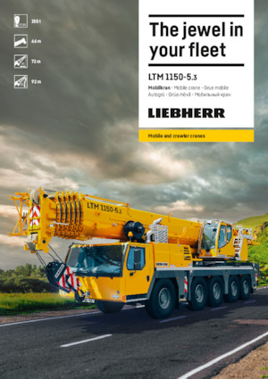 Macarale all-terrain Liebherr LTM 1150-5.3