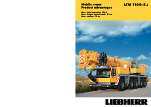 Macarale all-terrain Liebherr LTM 1160-5.1 (10x6x8)