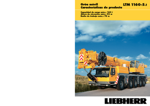 Macarale all-terrain Liebherr LTM 1160-5.1 (10x6x8)