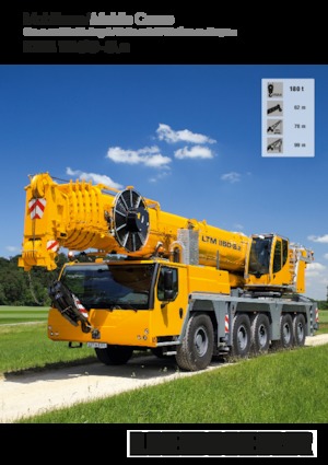 Macarale all-terrain Liebherr LTM 1160-5.2 