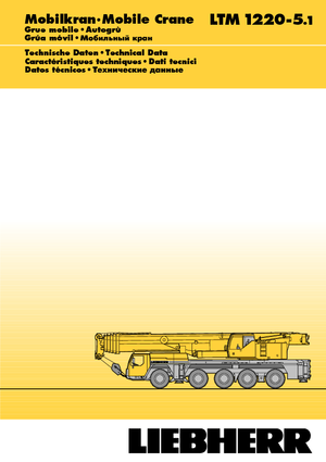 Macarale all-terrain Liebherr LTM 1220-5.1 (10x6x10)