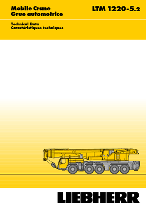 Macarale all-terrain Liebherr LTM 1220-5.2 (10x6x10)