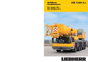 Macarale all-terrain Liebherr LTM 1220-5.2 (10x6x10)